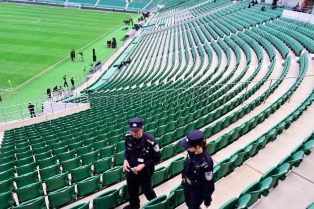 FIFA代表团参观北京国安主场工体